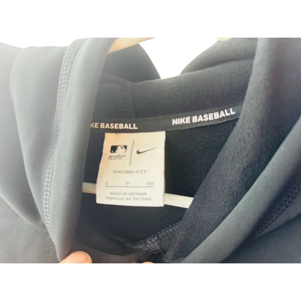 Pittsburgh Pirates Nike Authentic Collection‎ Black Gold Hoodie XL Pre-Owned